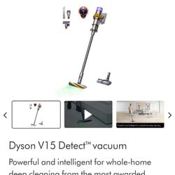 Dyson V15 Detect Works Great
