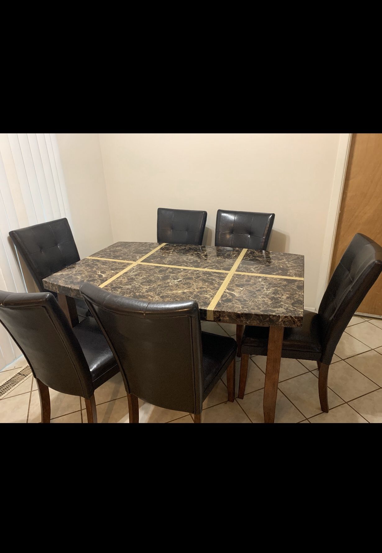 6 seat dining table