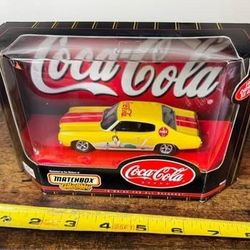 NEW Matchbox Collectibles Retail 1970 Chevelle Diecast Coca Cola 1/43 just $8
