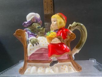 Vintage 2000 Little Red Riding Hood Teapot