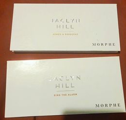 Morphe Jaclyn Hill Armed & Gorgeous and Ring The Alarm Eyeshadow Palettes