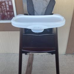 Kids Wooden High Chair