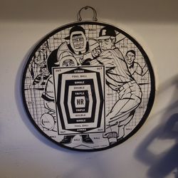 Vintage Dual Sided Dartboard 