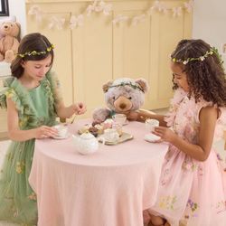  Butterfly Porcelain Tea Set, 15 pc.