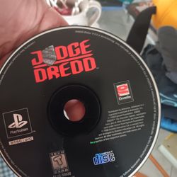 Ps1 Judge Dredd Disc Only