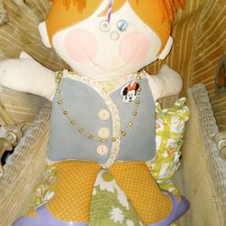 Seventies Playschool Rag Doll