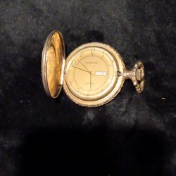 Gold antique pocket watch "Dorso 17 Jewels in Cabloc