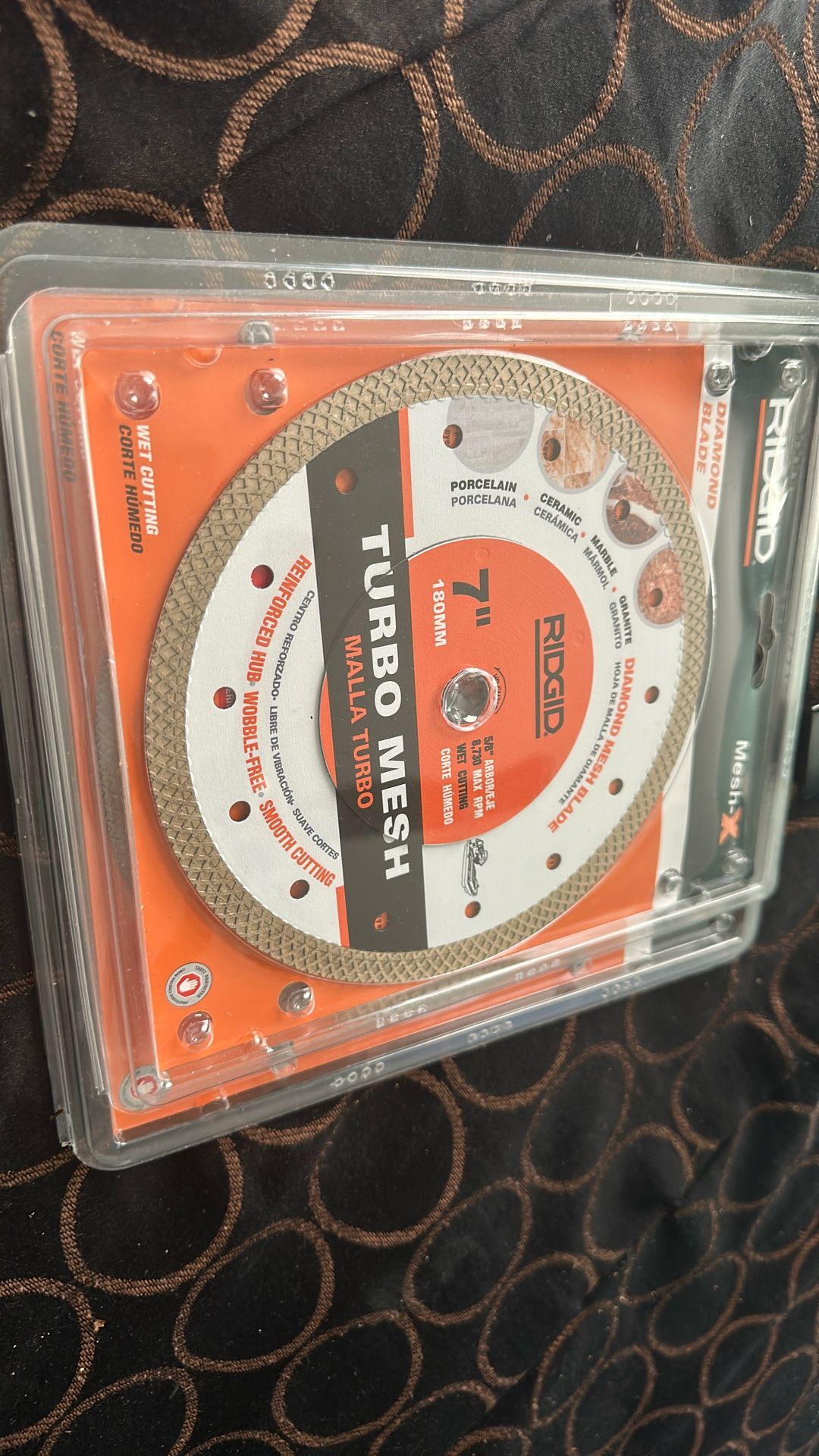Ridgid Mesh-x Diamond Blade