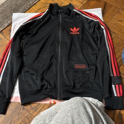 Adidas Originals Chile 20 Track Jacket Black Men's Small