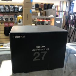 Fuji 27mm 2.8 WR