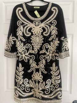 Artistic Embroidered Dress