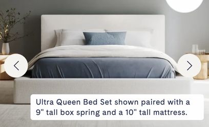 SoftFrames Design Queen Bed Frame for sale! Open to negotiation