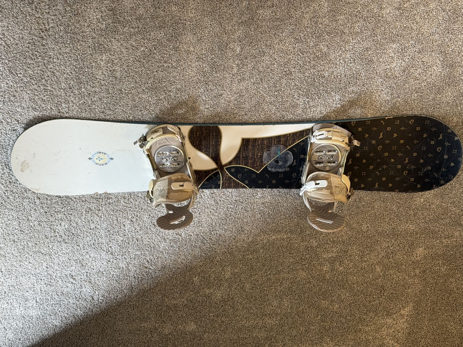 Burton Air 48 Men's Snowboard 148cm with Ride Bindings