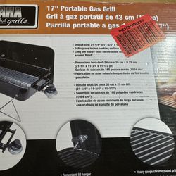 Duke Grills Omaha Go Anywhere Portable Gas Grill - Mini BBQ Propane Grill Camping RV Tailgate