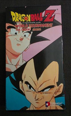 Dragon Ball Z World Tournament The Draw VHS 2001