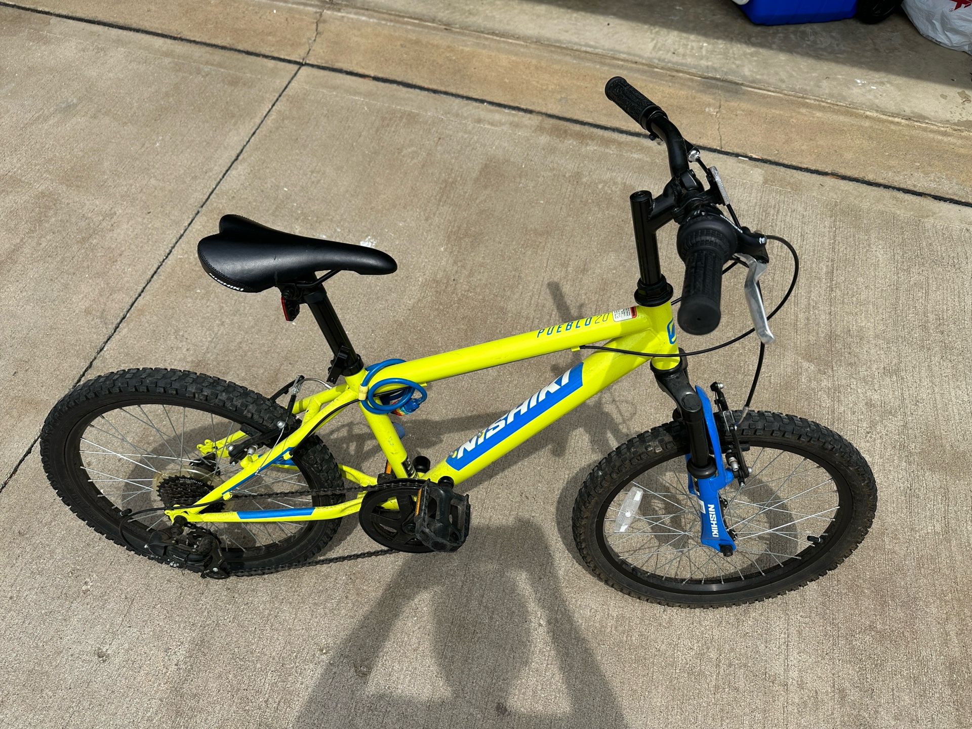 Nishiki 20” Kids Bike