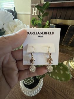 Karl Lagerfeld Earings 