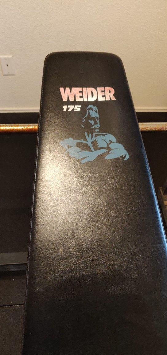 Weider 175 weight bench sale