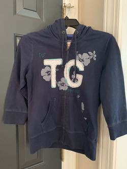 Girl size medium blue Tommy Hilfger jacket
