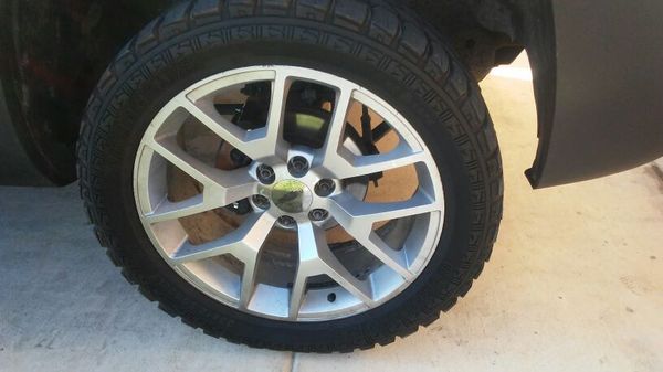 Rims and tires, 22 inch, 6lug, gmc all terrain rims, and ... Rims and tires, 22 inch, 6lug, gmc all terrain rims, and ...