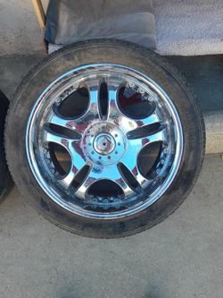 22 Inch Rims. One Pair Only