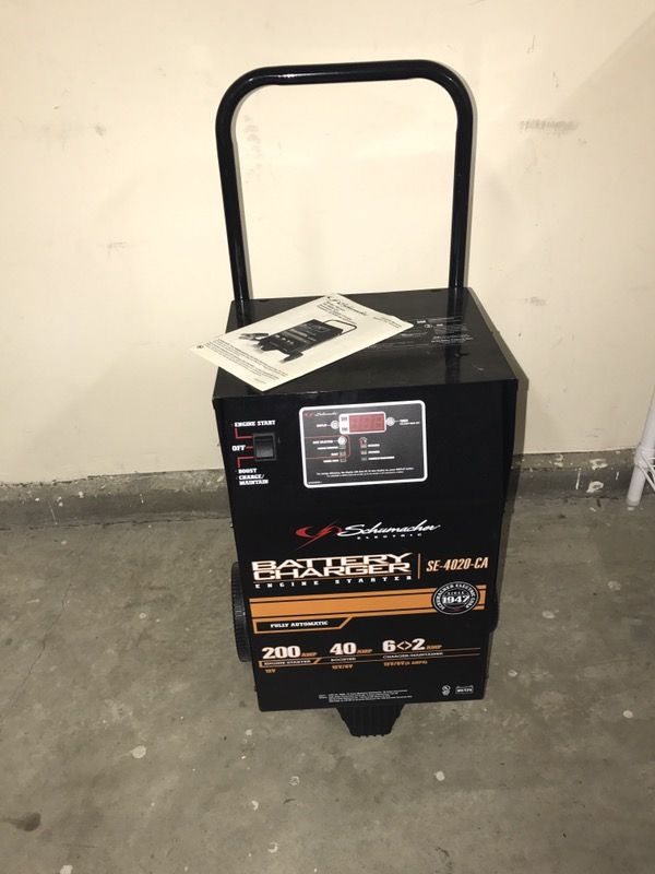 Schumacher (SE-4020-CA) 6/12V 200 Amp Automatic Battery Charger