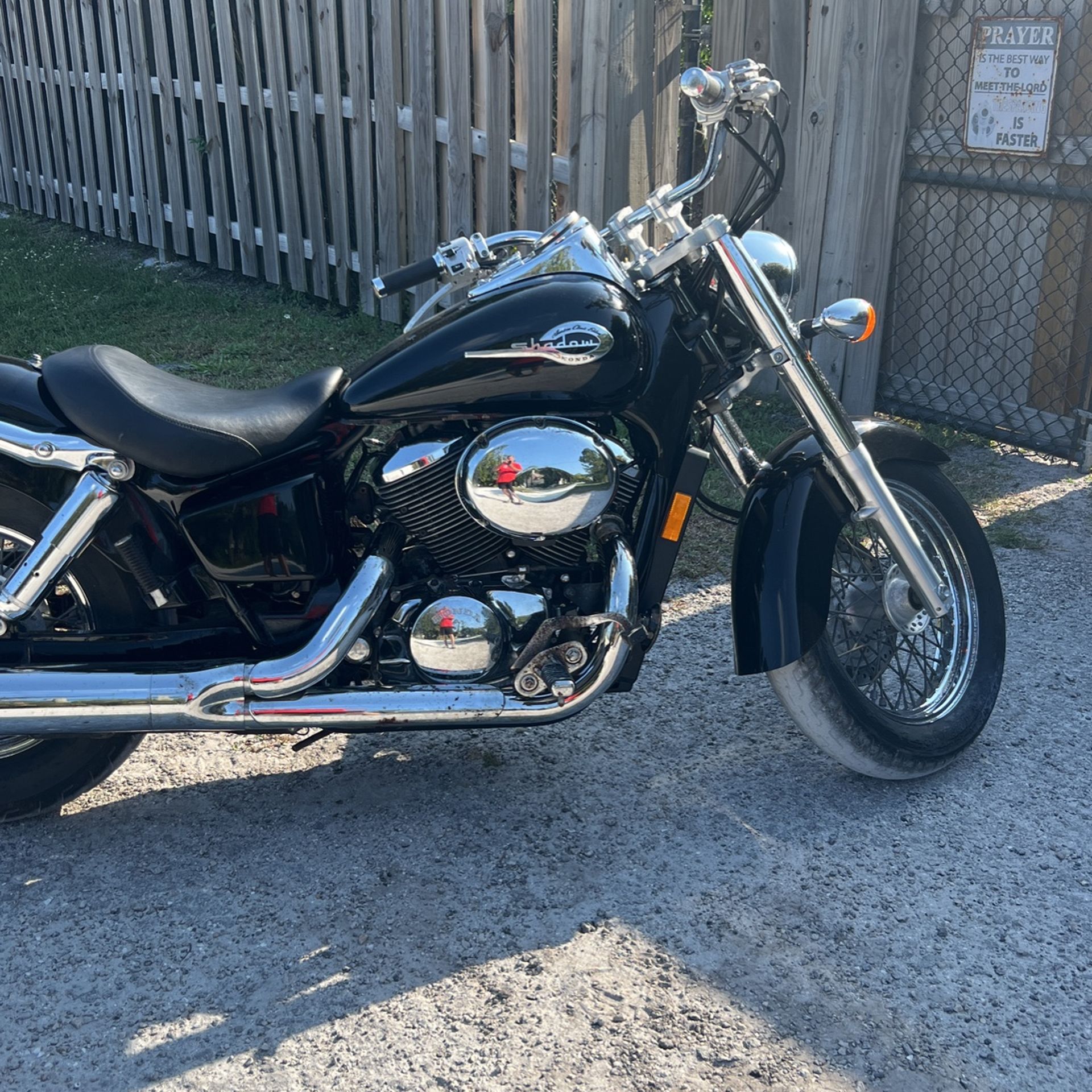 Motorcycle  Honda  750 Shadow 