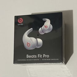 Beats Fit Pro Noise Cancelling Wireless Earbuds - White !!!BRAND NEW!!!