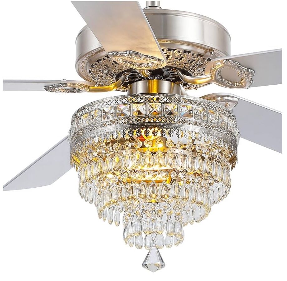 Crystal Ceiling Fan