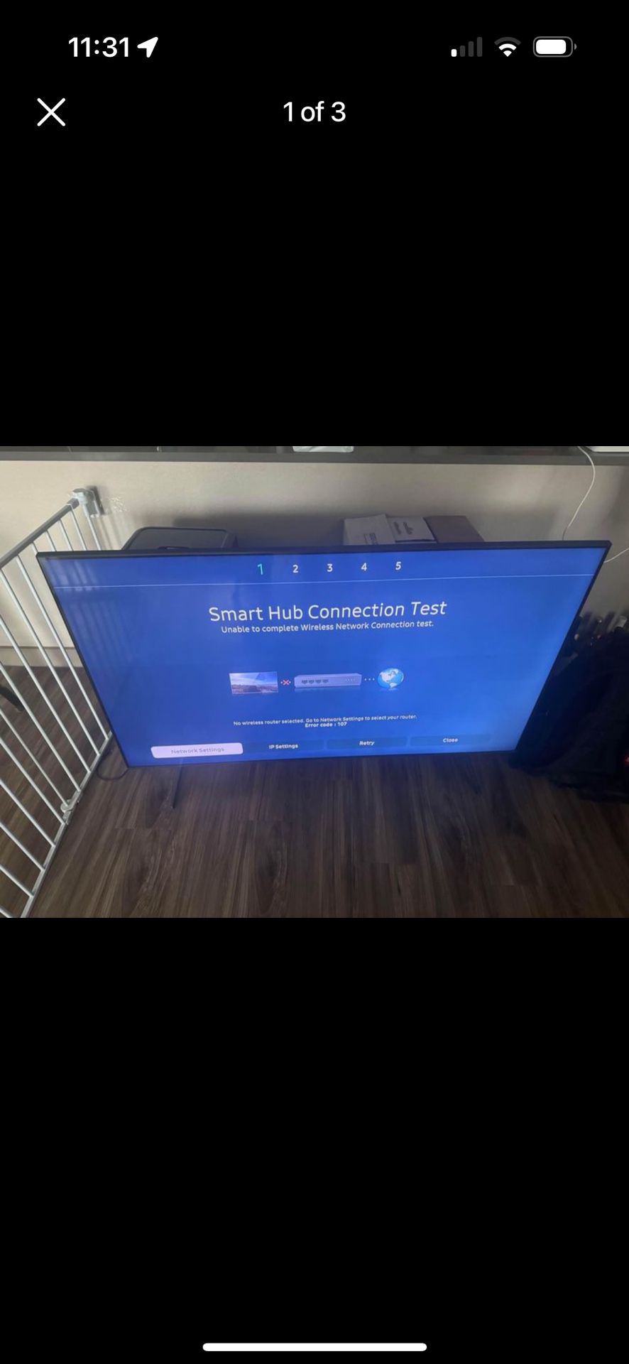 55” Samsung Smart Tv