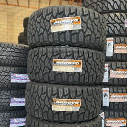 33x12.50r20 Arroyo Rt New Tires All 4 Llantas Nuevas 
