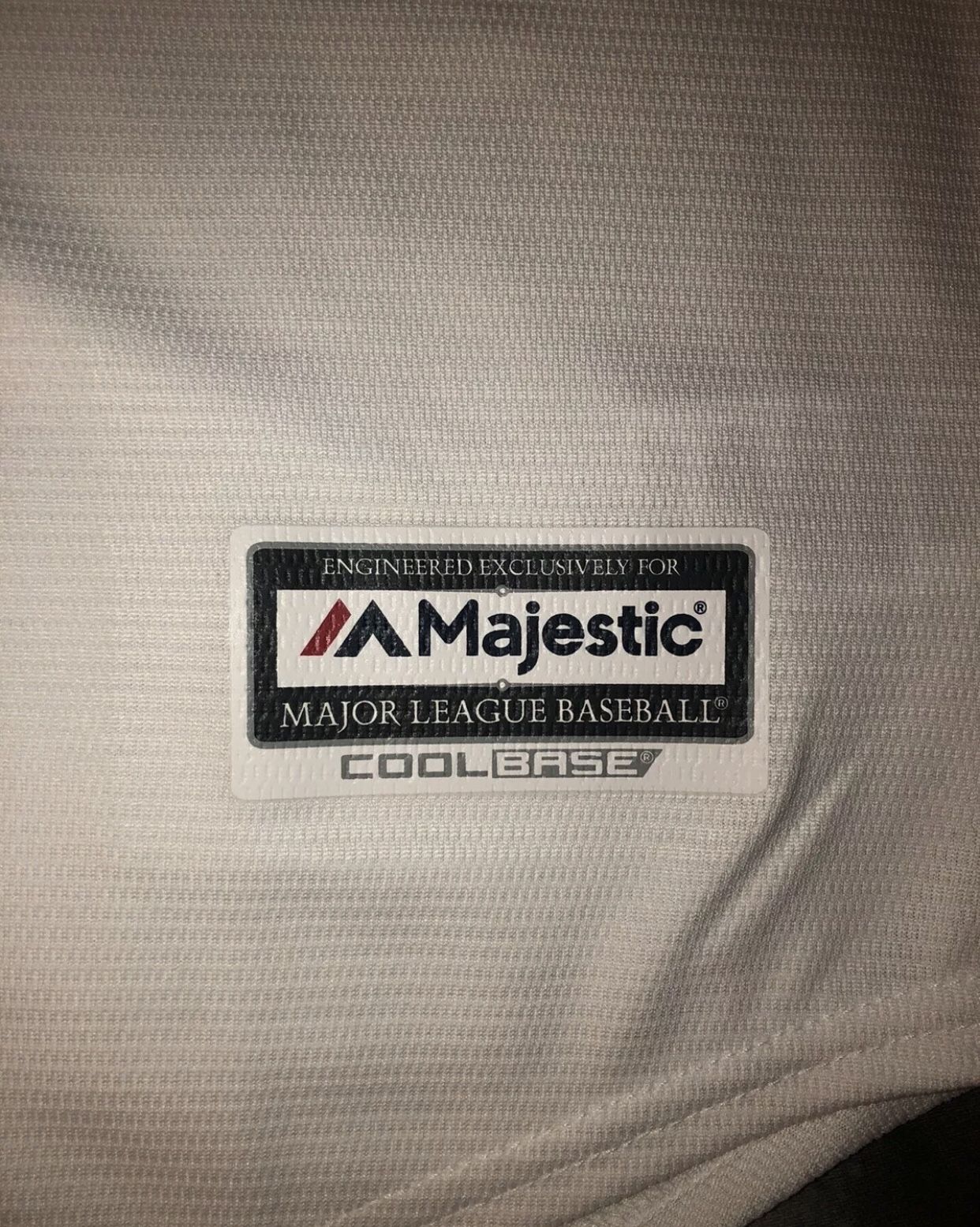 MLB LA Angels of Anaheim White Majestic CoolBase Jersey Youth XL Men's S/Women M