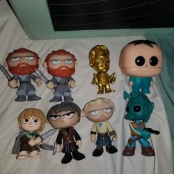 Funko Pops, Various Characters