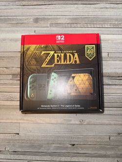 Nintendo Switch 2 Zelda 40th Anniversary Edition – NEW – IN HAND