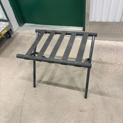 Metal storage Luggage rack from the Container store… $40