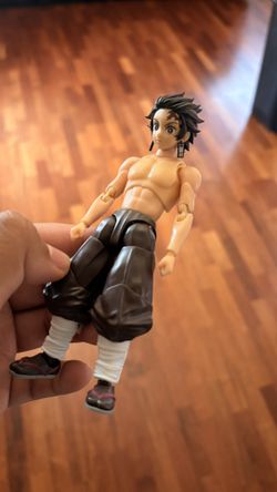 Shf Custom Shirtless Tanjiro 