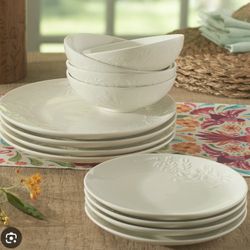 Princess House Wildflower Dinner Set 