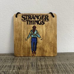 Stranger Things Wood Burning 6 x 6”