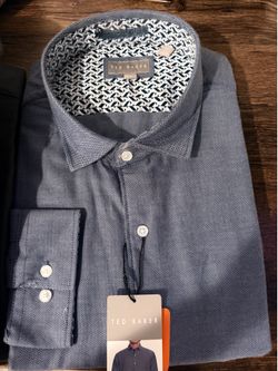 NEW Ted Baker Men’s Dress Shirt – Button Up – NWT