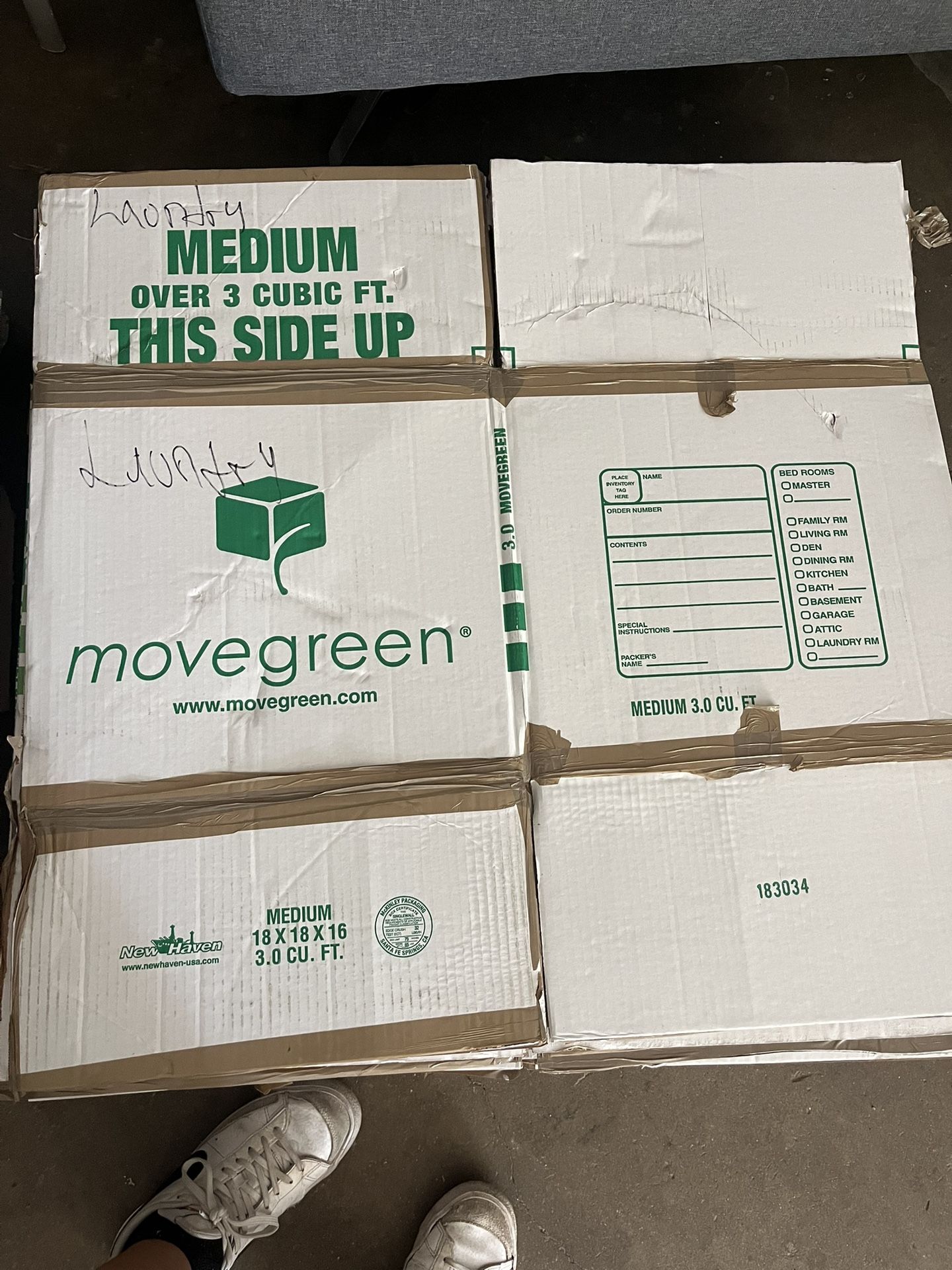 Used Moving Boxes