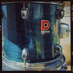 7 Piece PREMIER Elite drum set  Emerald Green