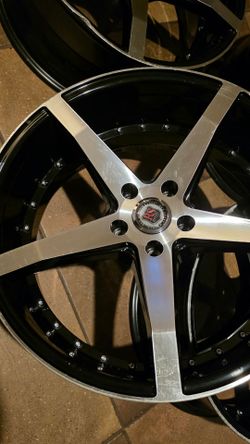 20" Red Sport rims