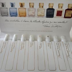 MFK Paris Perfume Discovery Collection Sample
