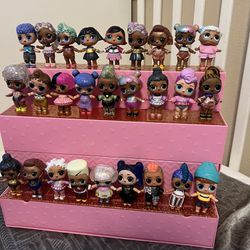 Lot Of 27 LOL Dolls With Accessories 