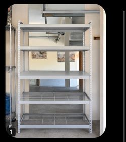 Heavy-Duty Chrome-Storage Shelf