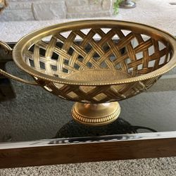 Fancy All Brass Decorated Bowl