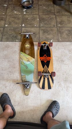 Two Long skateboards
