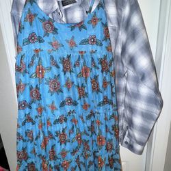 Dixxon Stay Gold Sun Dress And Cover Ups 