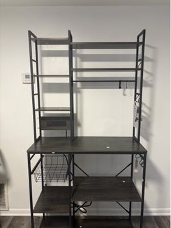 Bakers Rack w/ Outlet
