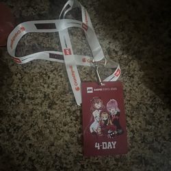 anime Con  Ticket 